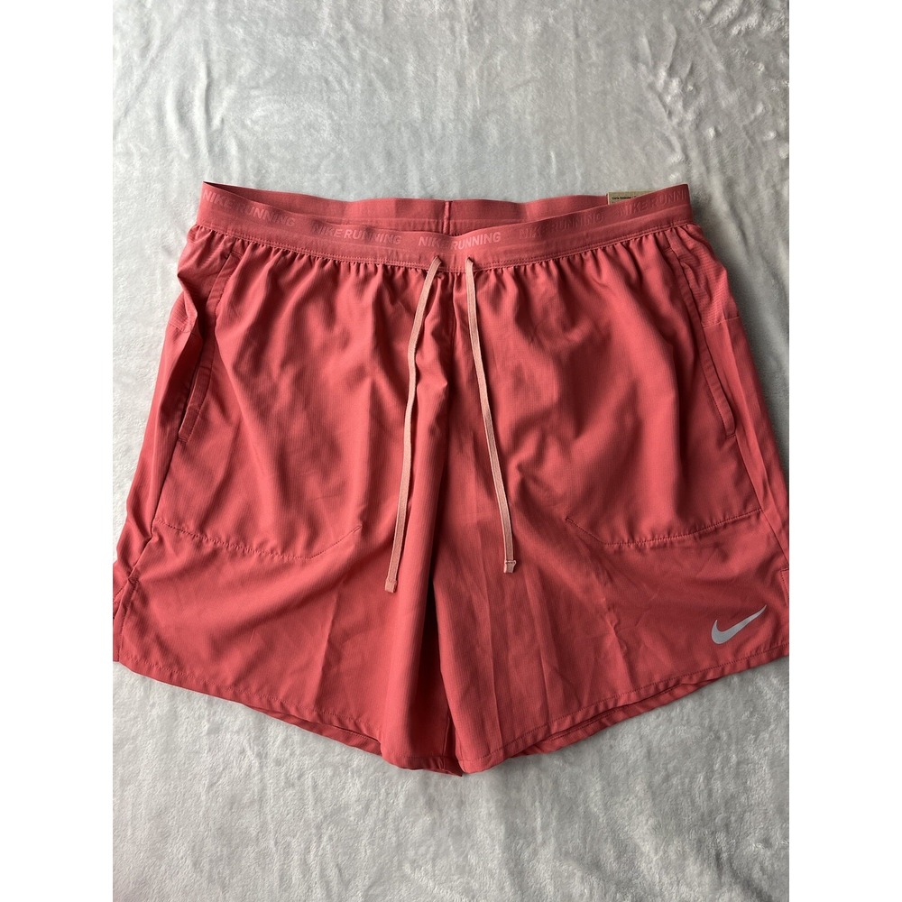Nike Stride Running Shorts Men XL Red Dri-FIT 7" Lined DM4761-655 NWT